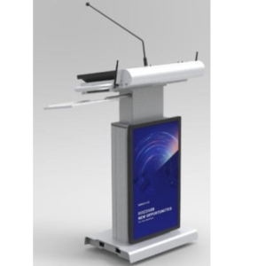 24" DIGITAL DISPLAY WITH 32" KIOSK PODIUM